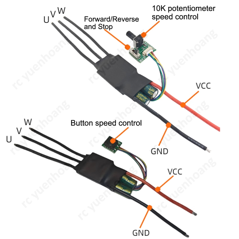 Scheda driver motore CC senza  - Brushless Motor Thrust Test Stand recensione e prezzo