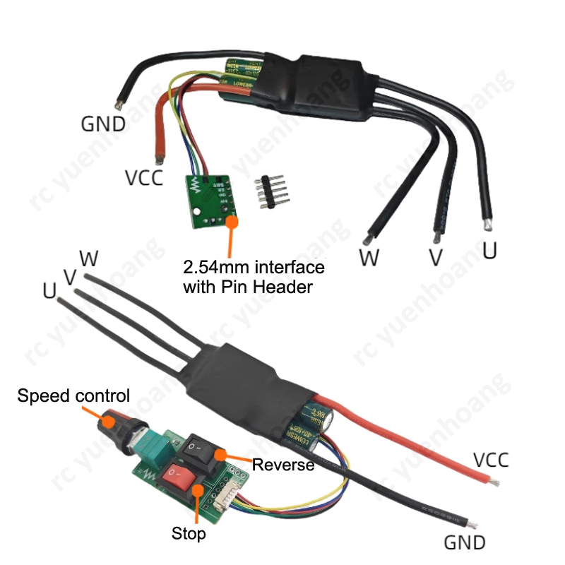 Scheda driver motore CC senza  - Brushless Motor Thrust Test Stand recensione e prezzo